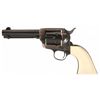 Image 1 : Pre-War Colt Single Action Army Revolver with Ivory Grips and Inscribed Back Strap