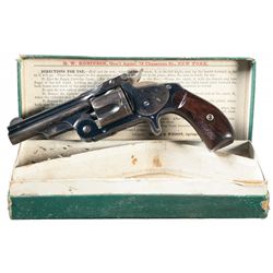 Fine Smith & Wesson First Model .38 Single Action Baby Russian Revolver with Factory Picture Box