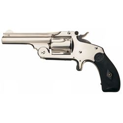 Exceptional Early Low Three Digit Serial Number Smith & Wesson 38 Single Action 2nd Model Revolver