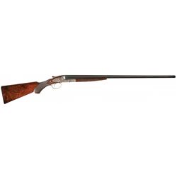 Exceptional Engraved L. C. Smith Specialty Grade Double Barrel 20 Gauge Shotgun with Inscription