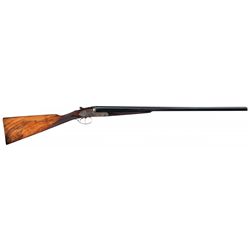 Engraved Mainwaring of Paris Side by Side 20 Gauge Shotgun