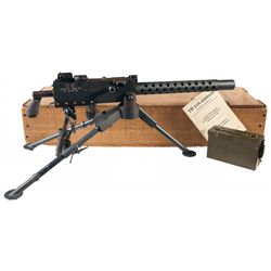 Scarce Tippmann Arms Model 1919, Semi-Automatic Scale Copy of the 1919 Machine Gun, with Case and Tr