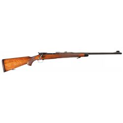 Pre-World War II Winchester Model 70 Super Grade Bolt Action Rifle in 375 H&H Magnum Caliber