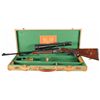 Image 1 : Perugini & Visini Gold Inlaid Hammerless Single Shot Rifle with Scope and Case