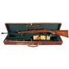 Image 1 : Outstanding Steyr Mannlicher Model 1910 Bolt Action Takedown Rifle with Inscribed Leather Trunk Case