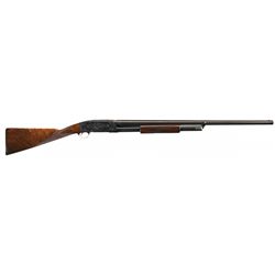 Scarce Factory Engraved Remington Model 10A Trap Grade Slide Action Shotgun