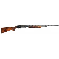 Engraved Winchester Model 42 Slide Action Shotgun