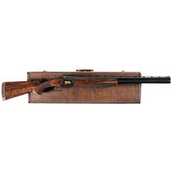 Engraved and Gold Highlighted Browning Citori Grade VI Over/Under Shotgun with Case