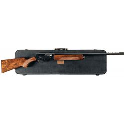 Cased Engraved Belgium Browning Auto 5 Two Millionth Commemorative Semi-Automatic Shotgun