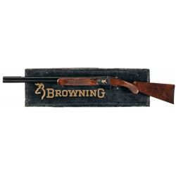 Engraved Browning Grade 6 Citori Lightning Field Over/Under 20 Gauge Shotgun with Box