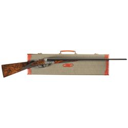 Signed Gerhard Liebscher Master Engraved Merkel Model 360EL .410 Bore Side by Side Hammerless Shotgu
