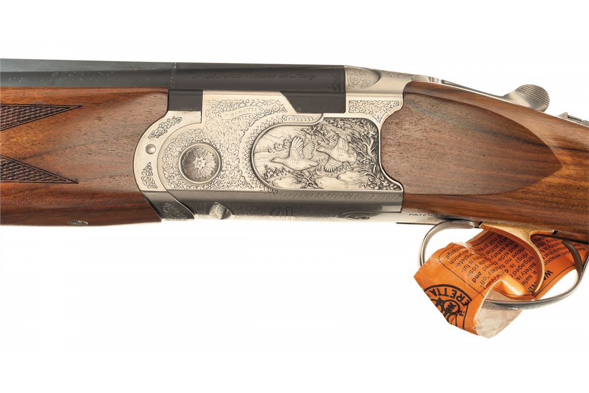 Beretta Model 687 Silver Pigeon Grade II Sporting Over/Under Shotgun ...