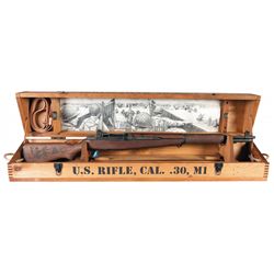 Springfield Armory D-Day Commemorative M1 Garand Semi-Automatic Rifle with Crate