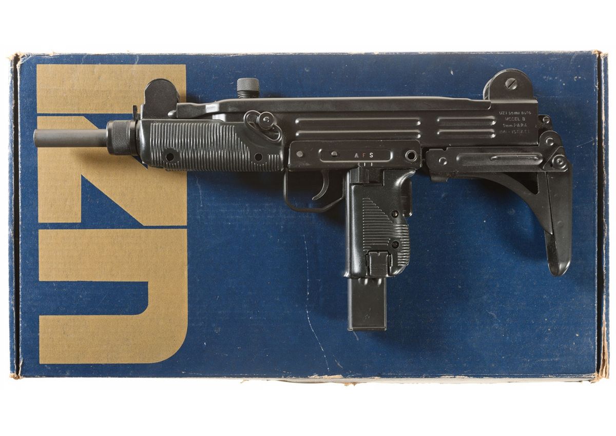 Imi Action Arms Uzi Model B Converted Fully Automatic