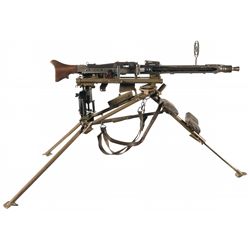 Rare Original World War II Nazi MG-42 Fully Automatic Class III Light Machine Gun with Tons of Acces