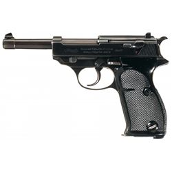 Spectacular Documented Pre-War Walther Commercial Model "HP" Double Action Pistol in Rare 7.65mm Lug