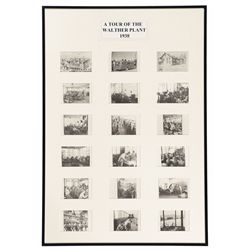 Collection of Walther Memorabilia Including Photographs of the Factory