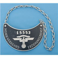 NSKK Traffic Education Service Gorget