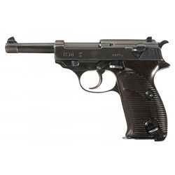 World War II Walther "ac/41" Code P38 Semi-Automatic Pistol