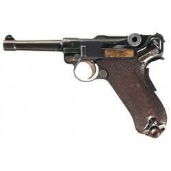 Scarce Model 1906 "Vickers Ltd." Dutch Contract Luger Pistol