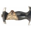 Image 2 : Nazi WKC SS Dagger with Sheath and Scarce RZM Inventory Tag