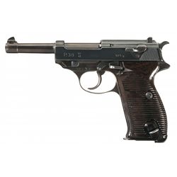 World War II Walther "ac/41" Code P38 Semi-Automatic Pistol