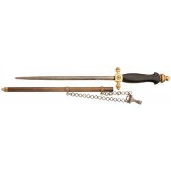 Unique Nazi Presentation Knife Sharpener with Scabbard