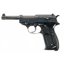 World War II Walther "ac/42" Code P38 Semi-Automatic Pistol