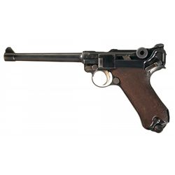 World War I German 1917 Dated DWM Navy Luger Pistol