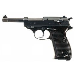 World War II Walther "ac/42" Code P38 Semi-Automatic Pistol