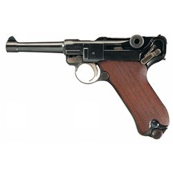 Erfurt 1913 Dated Luger Semi-Automatic Pistol