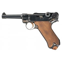 Excellent DWM Model 1920 Commercial Luger Pistol