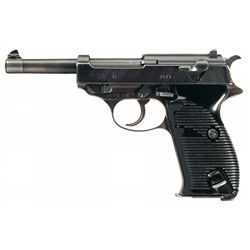 World War II Walther "ac/43" Code P38 Semi-Automatic Pistol