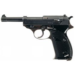 World War II Walther "ac/43" Code P38 Semi-Automatic Pistol
