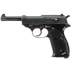 World War II Walther "ac/43" Code P38 Semi-Automatic Pistol