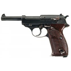 World War II Walther "ac43" Code P38 Semi-Automatic Pistol