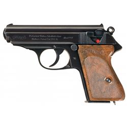 Desirable World War II Walther Nazi Police Marked PPK Semi-Automatic Pistol