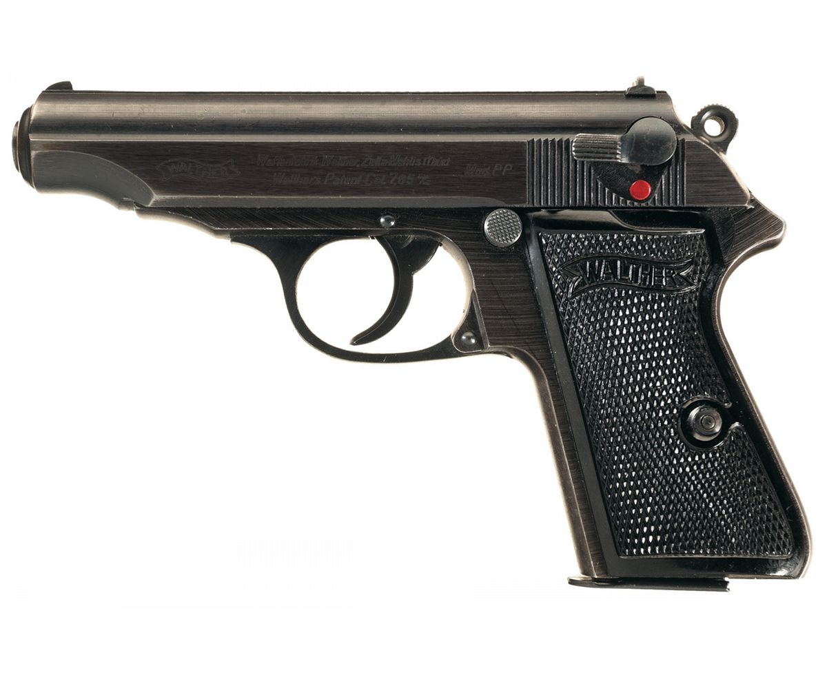 Walther Model Pp Semi Automatic Pistol With Marked