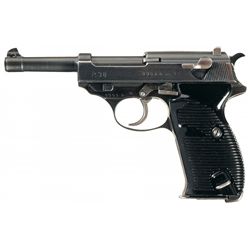 Late World War II Walther "ac45" Code P38 Semi-Automatic Pistol