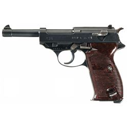 Late World War II Walther "ac45" Code P38 Semi-Automatic Pistol