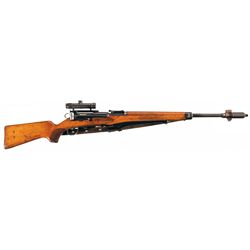 Swiss ZFK31/55 Straight Pull Sniper Rifle with Scope, Sling and Scope Case