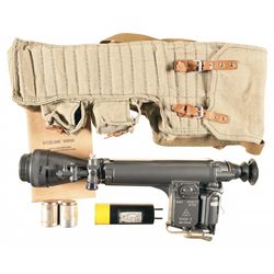 Russian 1PN58-2 Night Vision Scope with Carrying Pouch and Accessories
