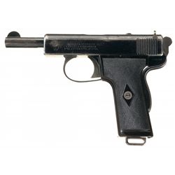 Scarce Webley & Scott Model 1909 Semi-Automatic Pistol with Holster