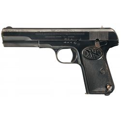 Scarce French Retailer Marked FN Browning Model 1903 Semi-Automatic Pistol