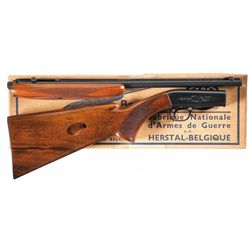 Belgian Browning Grade I 22 Caliber Semi-Automatic Takedown Rifle with Factory Box