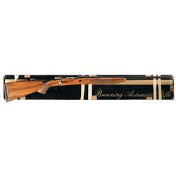 Boxed Belgian Browning Safari Grade High Power Bolt Action Rifle in 8 X 57 mm Caliber