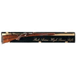 Boxed Belgian Browning Safari Grade Bolt Action Rifle in 8 X 60 mm Caliber