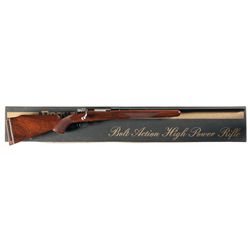 Boxed Belgian Browning Safari Grade High Power Bolt Action Rifle in 404 Jeffery