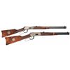 Image 1 : Two Winchester Commemorative Model 94 Lever Action Carbines