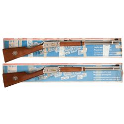 Two Boxed Winchester Model 94 Abilene Kansas Commemorative Lever Action Carbines with Consecutive Se